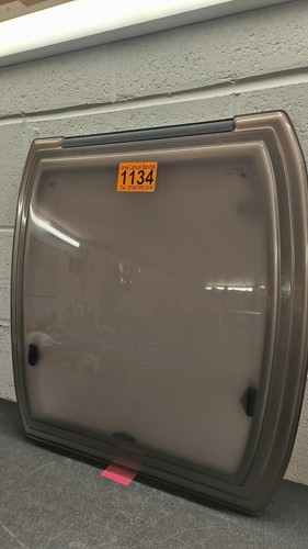 Caravan bathroom window - window,