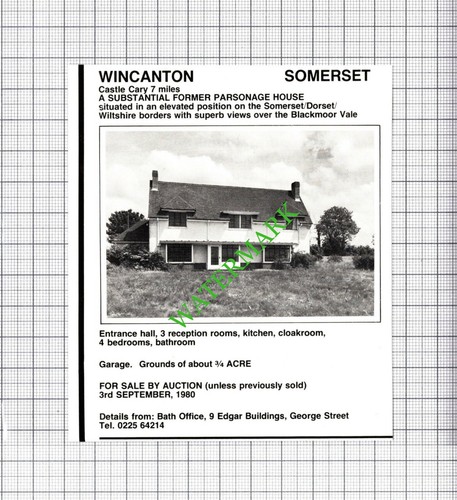 Wincanton somerset parsonage - wincanton,