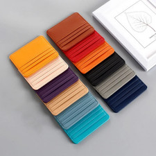 Unisex Men Women Leather Small