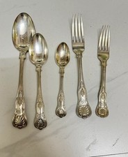 Big Lot Of Victorian Silver