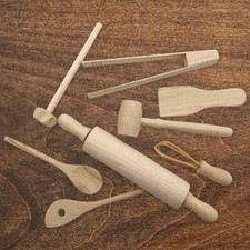 Wooden Toys Kitchenware Set