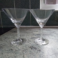 set of 2 Villeroy & Boch octavie martini cocktail Glasses