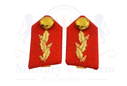 Gorget collar red gold - gorget,