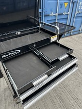 Snap-On Blue Point black  Cart Tool Trolley 4 Drawer 1 Side Shelf