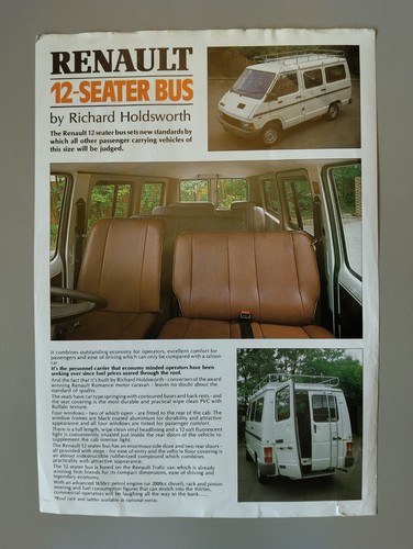 Renault seater bus - renault, 12-seater
