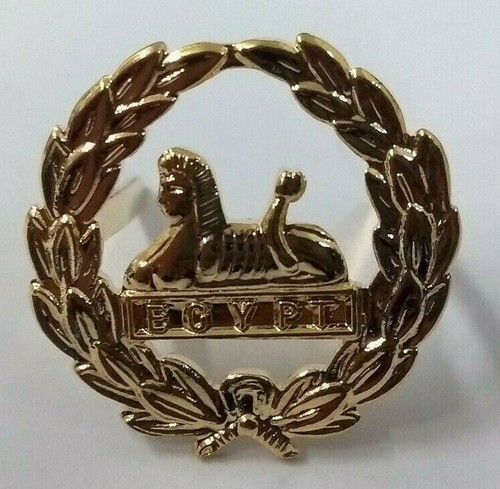 Lapel egypt badge sphinx - badge,