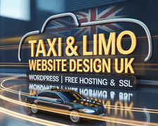 TAXI & LIMO WEBSITE DESIGN UK | WORDPRESS | FREE HOSTING & SSL