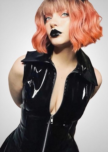 Misfitz top quality black pvc - top,