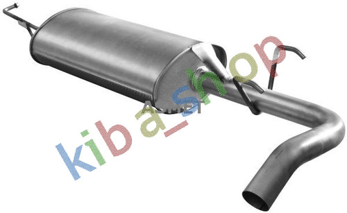 Exhaust system rear silencer - system,