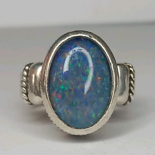 Suarti silver 925 black opal - 925,