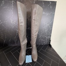 Antonio Melani Gray Boots Knee