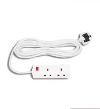 2 Way Mains Extension Lead