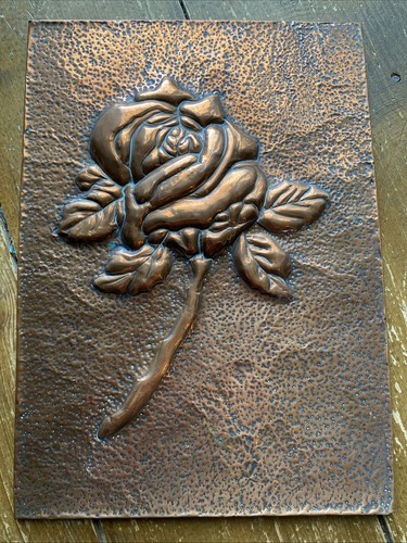 Vintage hammered copper wall - vintage,