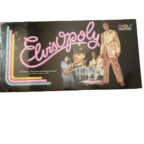 Sealed 1995 elvisopoly - sealed,