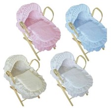 Beautiful Dolls Moses Basket