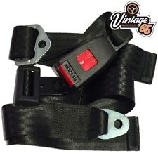 Static Lap Seat Belt Kit Black