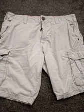 Tokyo Laundry Mens Medium  100 Percent Cotton Cargo Shorts