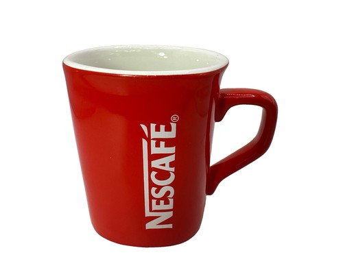 Nescafe red ceramic coffee - red, mug