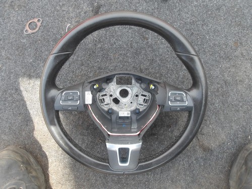 Golf mk6 leather steering - mk6,