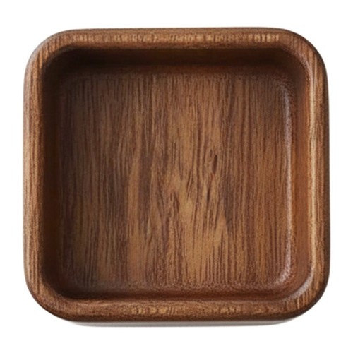 Walnut snack bowl living room - living,