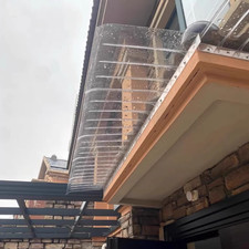 3Pcs Clear Rain Shelter Cover