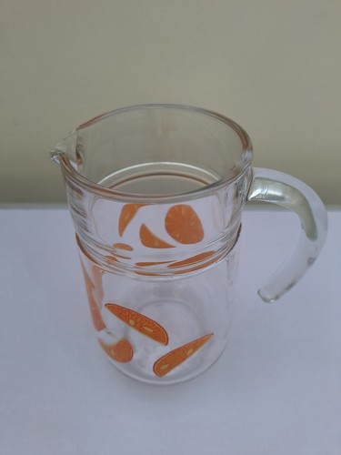 Glass french oranges - glass,