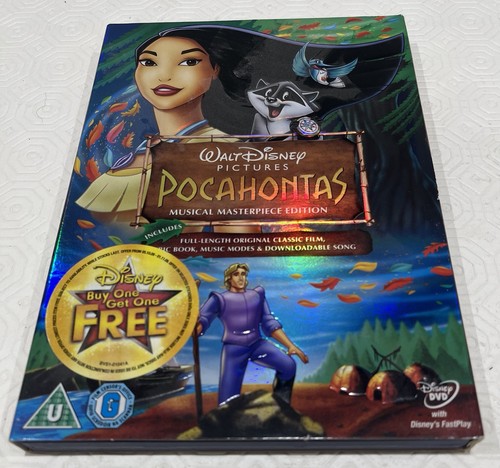 Dvd disney pocahontas - dvd, musical