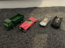 Vintage Dinky An Corgi Cars Thunderbirds,Batman,007