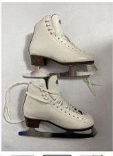 Riedell total performance size 5.5 ISE Sapphire ice skates boxed model F 121 