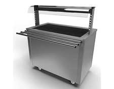 Moffat Pro Size 3 Mobile Hot Cupboard with Hot Top Package, with Gantry & Tray