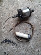Sturmey Archer 3 speed hub gear with cable and control