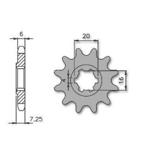 Sprocket suzuki rmx - suzuki,
