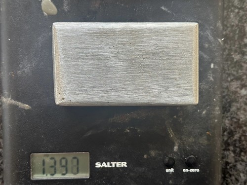 Tin ingots pure - 1.4, kg