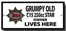 GRUMPY OLD BSA C15 250CC STAR