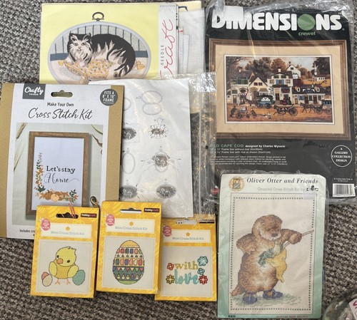 Lot cross stitch - x,
