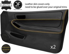 YELLOW STITCH 2X FULL DOOR