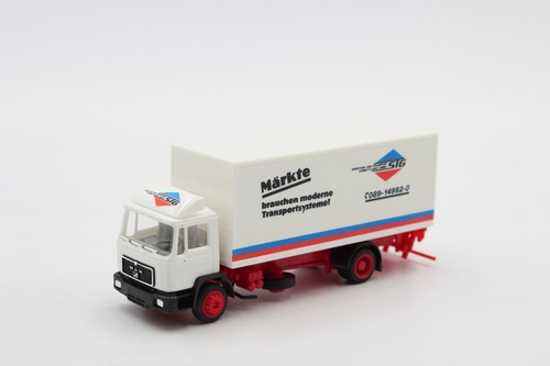 Herpa man m90 boxtruck - m90, tail