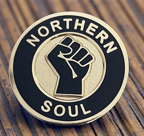 Northern soul badge - badge,