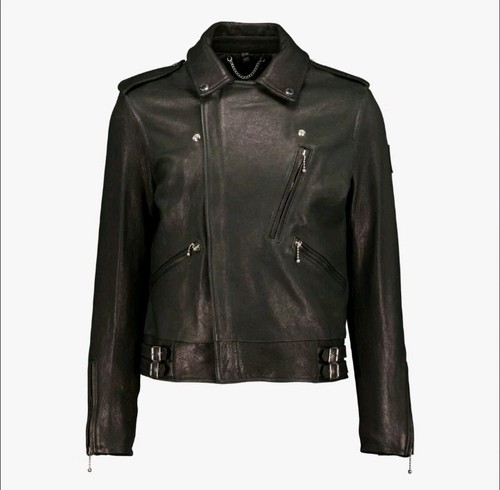 Belstaff black rider leather - rider,