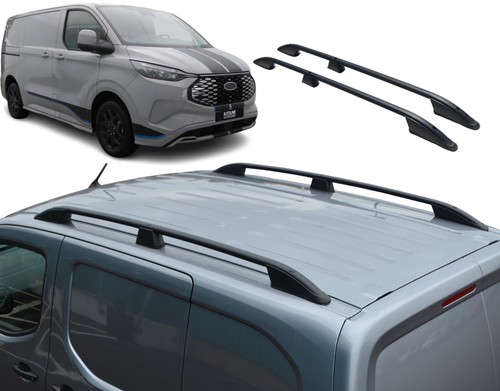 Black aluminium roof rack - black,