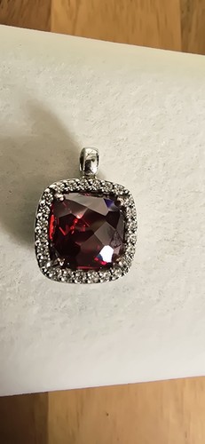 Sento red crystal pendant - sento,