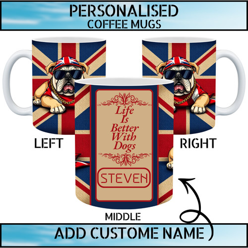 Personalised english bulldog - english,