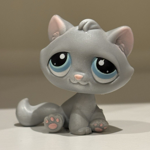 Lps grey kitten - lps, #177