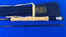 The HOUSE of HARDY Hardgraphite 9` 3" #7/8. 2 sections. Fly Fishing Rod + Bag.