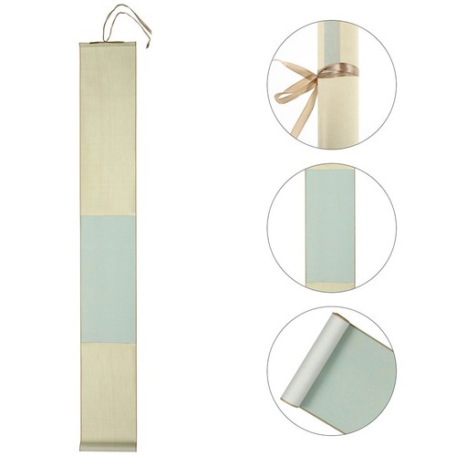 2pcs hanging blank scroll - 2pcs,