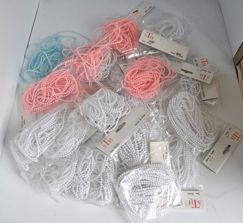 Job lot beaded garlands - , trim