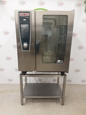 Used Rational 10 Grid SCC WE 5 Senses Electric Combi Oven On Stand, DEL INC.