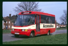 Original Bus Slide - Leeds City Council AccessBus E999SWT Optare City Pacer 4/88