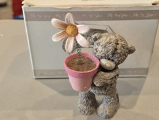 ME TO YOU BEAR FIGURINE SPRING HAS SPRUNG  BOXED  EXTREMELY RARE FLOWER POT