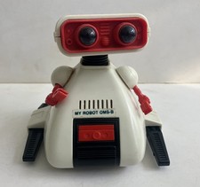 Vintage DINGBOT My Robot OMS-B - Bump & Go TOMY Toy 1980s spares or repair